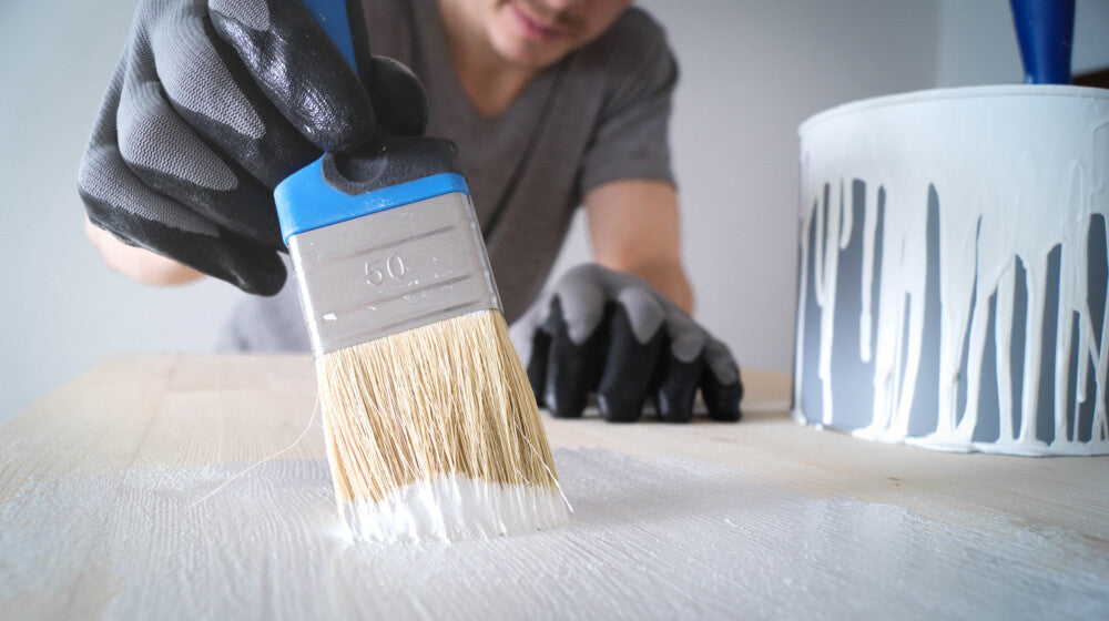 How to clean paint brushes?