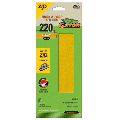 ZIPXL REFILL SHEET 220G - Pack of 5
