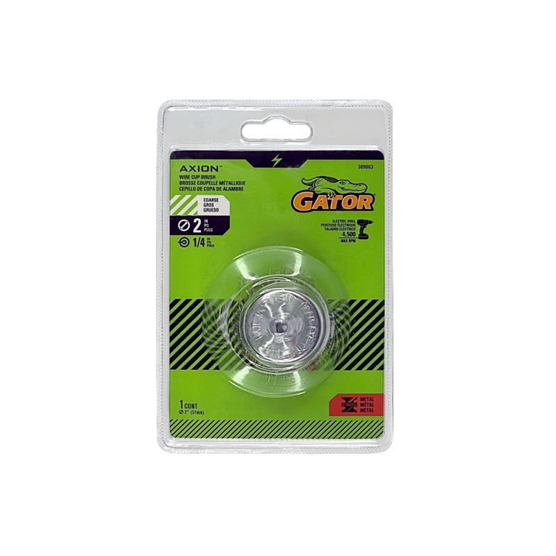 WIRE CUP BRUSH COARSE 2"