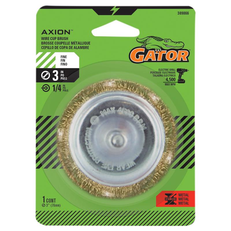 WIRE CUP BRUSH FINE 3"