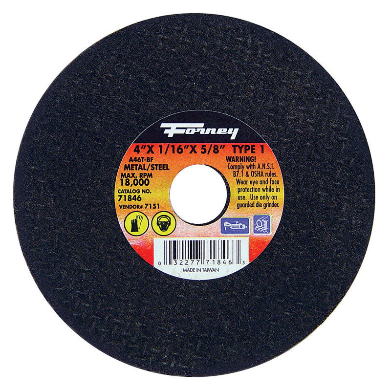 Cut-off WHEEL 4X1/16X5/8