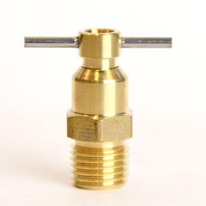 NEEDLE DRAIN COCK 1/4" BRASS - Pack of 5