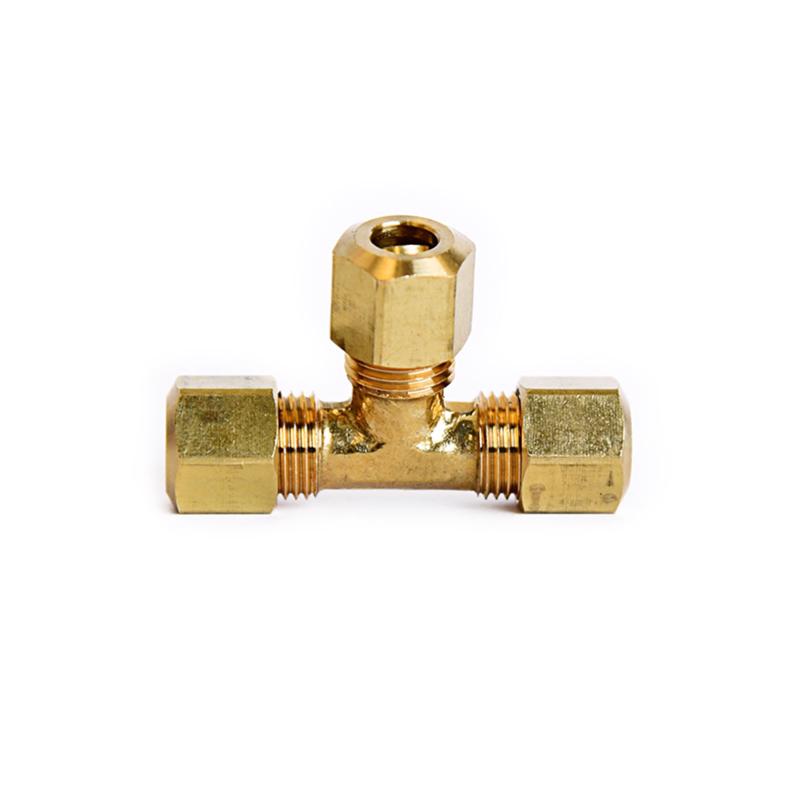 COMPRESIN TEE 1/4"X1/4" - Pack of 5