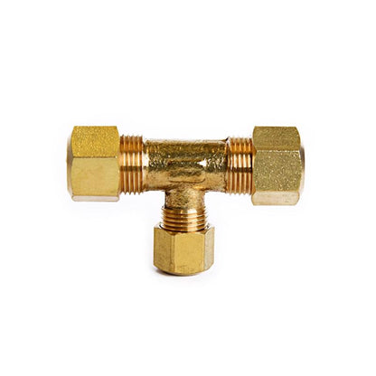 COMPRESIN TEE 3/8"X1/4" - Pack of 5