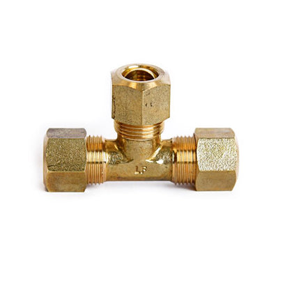 COMPRESIN TEE 3/8"X3/8" - Pack of 5