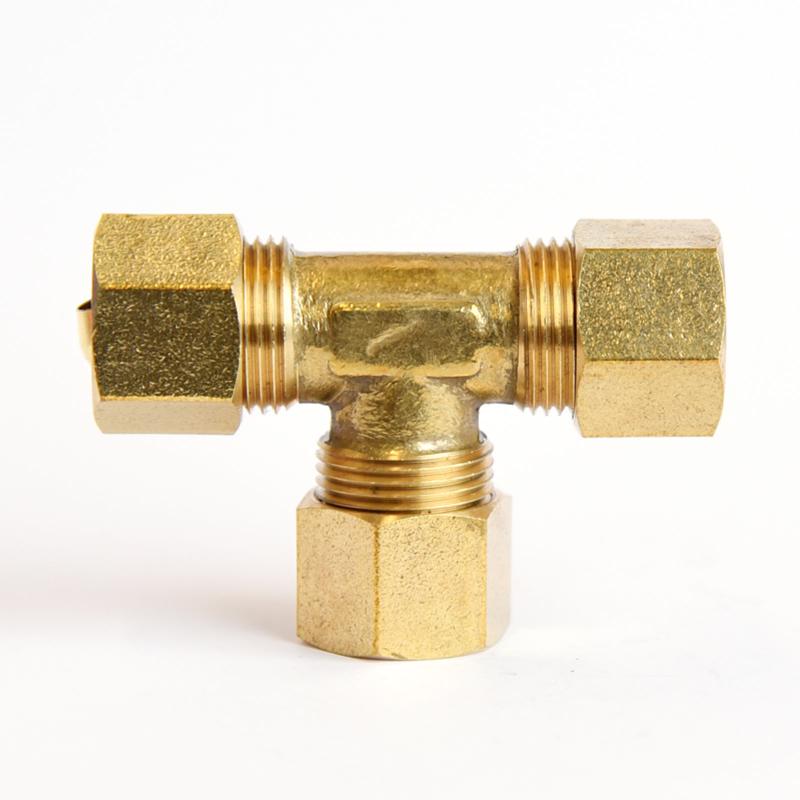 COMPRESIN TEE 1/2"X1/2" - Pack of 5