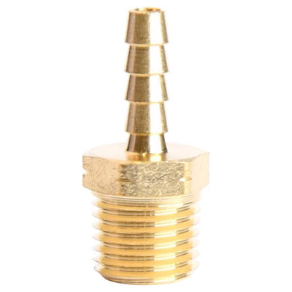 HOSE BARB 3/16"X1/4" MPT - Pack of 5