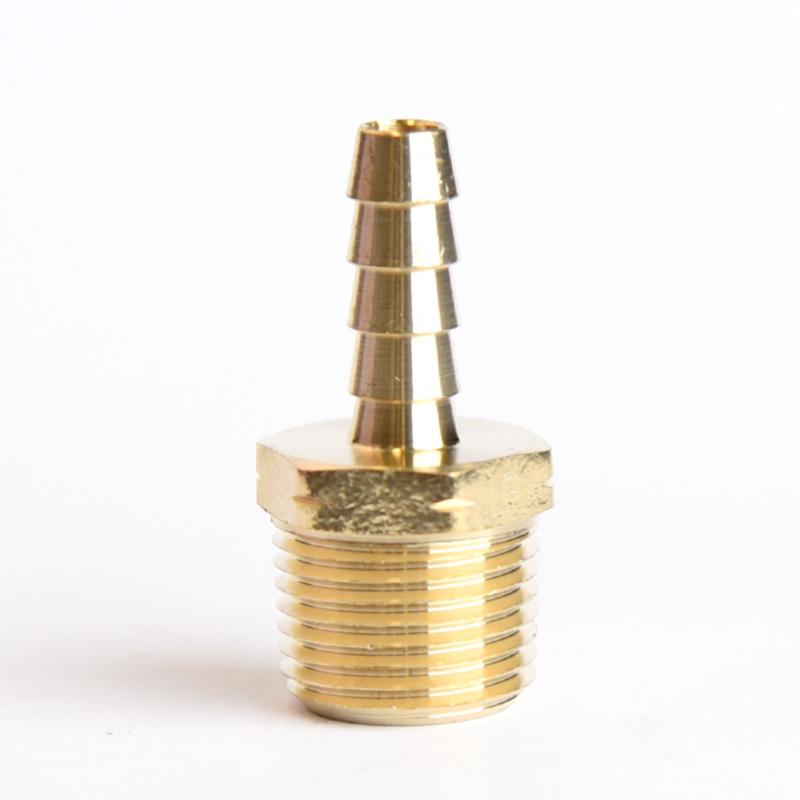 HOSE BARB 1/4"X3/8"MPT - Pack of 5