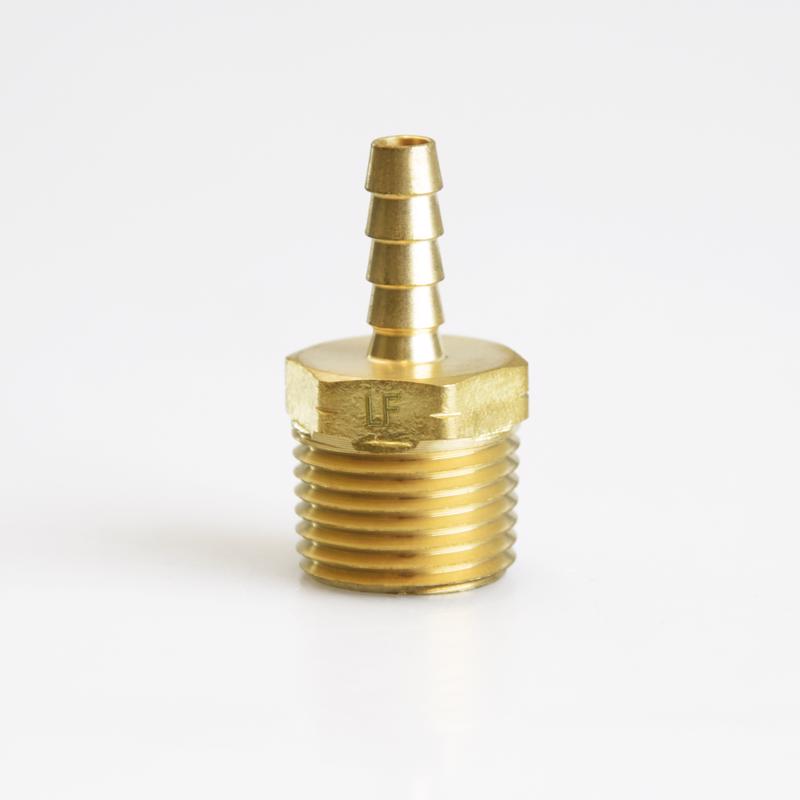 HOSE BARB 1/4NX1/2N MPT - Pack of 5