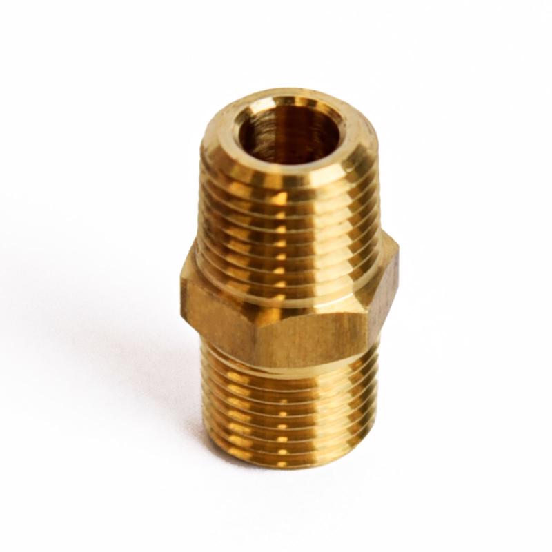 HEX NIPPLE 1/8"X1/8" MPT - Pack of 5