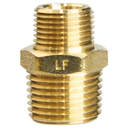HEX NIPPLE 1/2"X3/8" MPT - Pack of 5