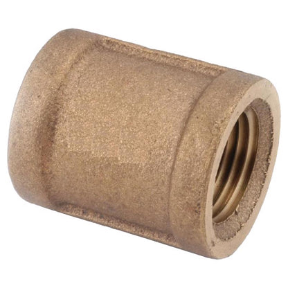 Pack of 5 Emery Jensen brass pipe fittings, 1/8 inch bulk brass fittings for plumbing and repair applications.