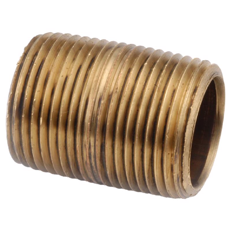 NIPPLE BRASS LF MPT 1X5" - Pack of 5