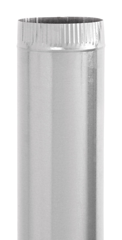 Pack of ten 3-inch by 24-inch Emery Jensen galvanized vent pipes for furnace venting, shown stacked in the image.