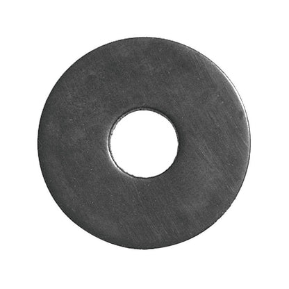 Set of five Emery Jensen flat washer bolts, 5/16-inch washer tank bolts shown on a white background.