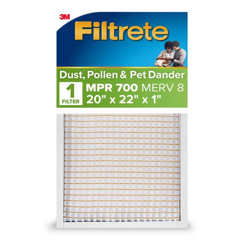 AIR FLTR 20X22X1 700MPR - Pack of 4