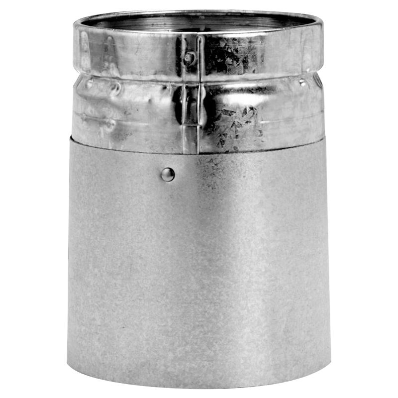 Emery Jensen gas vent pipe fittings, type B double wall, pack of 6, durable metal connectors for venting systems.