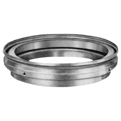 GAS VENT CONNECTR STL 6" - Pack of 4