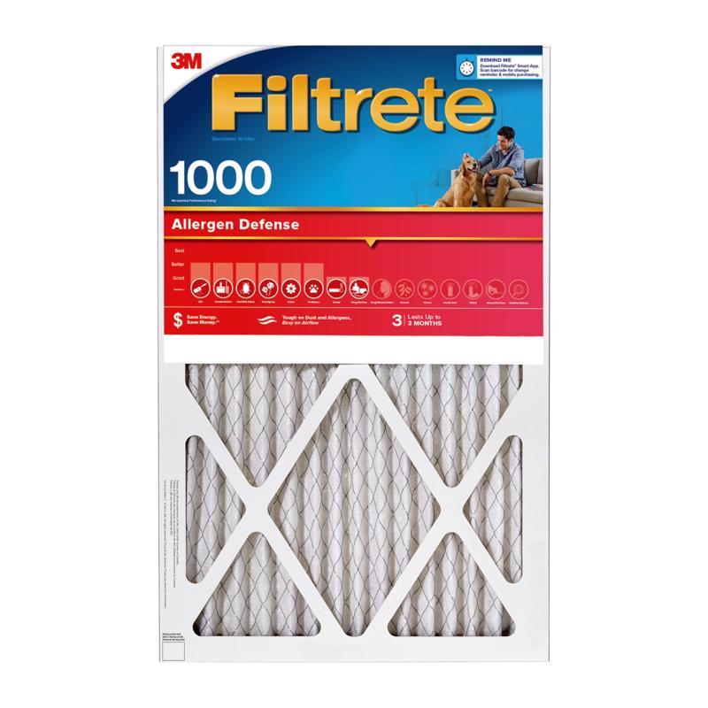 AIR FLTR 20X30X1 1000MPR - Pack of 4