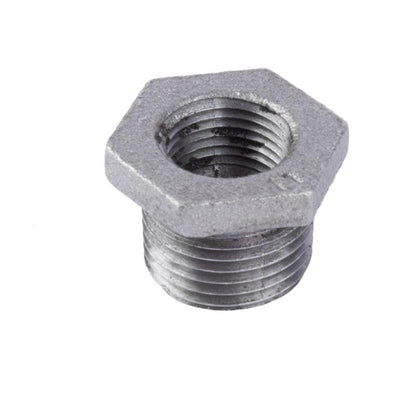 HEX BUSHING BLK 1/2X3/8" - Pack of 5