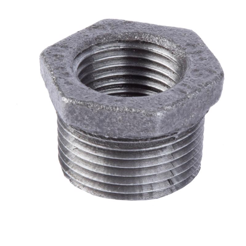 HEX BUSHING BLK 3/4X1/2" - Pack of 5