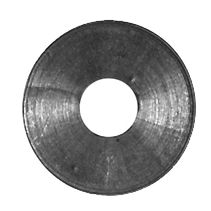 Set of five Emery Jensen flat washers for faucets, 1/4 inch size, designed for plumbing and faucet installation.