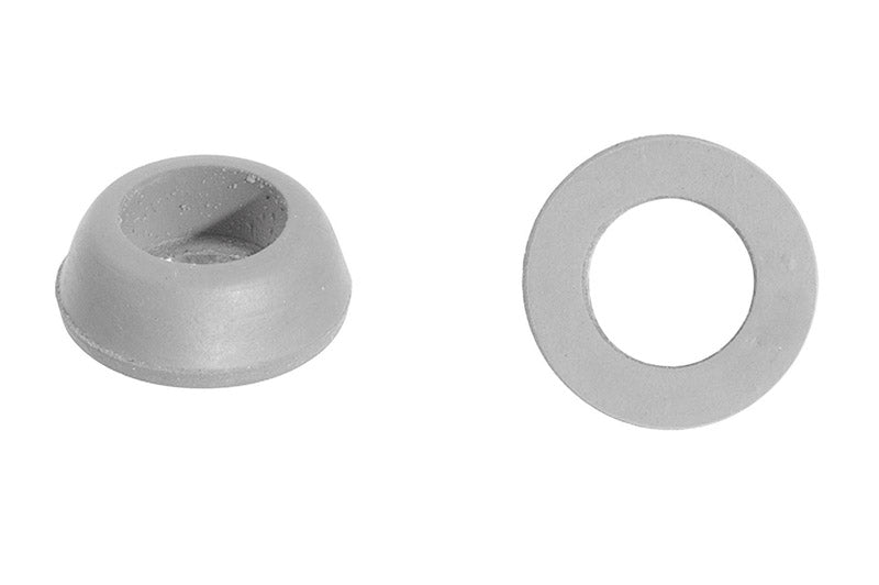 Pack of five Emery Jensen cone washers, type D, showing the metal washers with a conical shape and smooth finish.