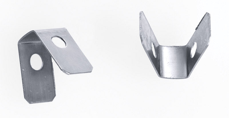 Pack of five Emery Jensen 3/16-inch clip clevis pop-up accessories with metal construction and secure fastening.