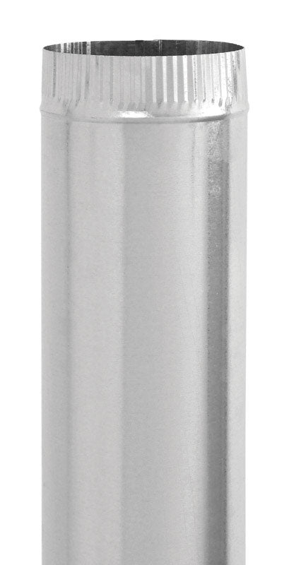 Galvanized vent pipe fitting set, 9x24 inches, Emery Jensen Furance Pipe Pack of 10, durable metal ventilation components