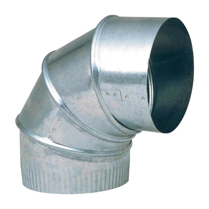 ELBOW STOVE ADJ28G4"GALV - Pack of 8