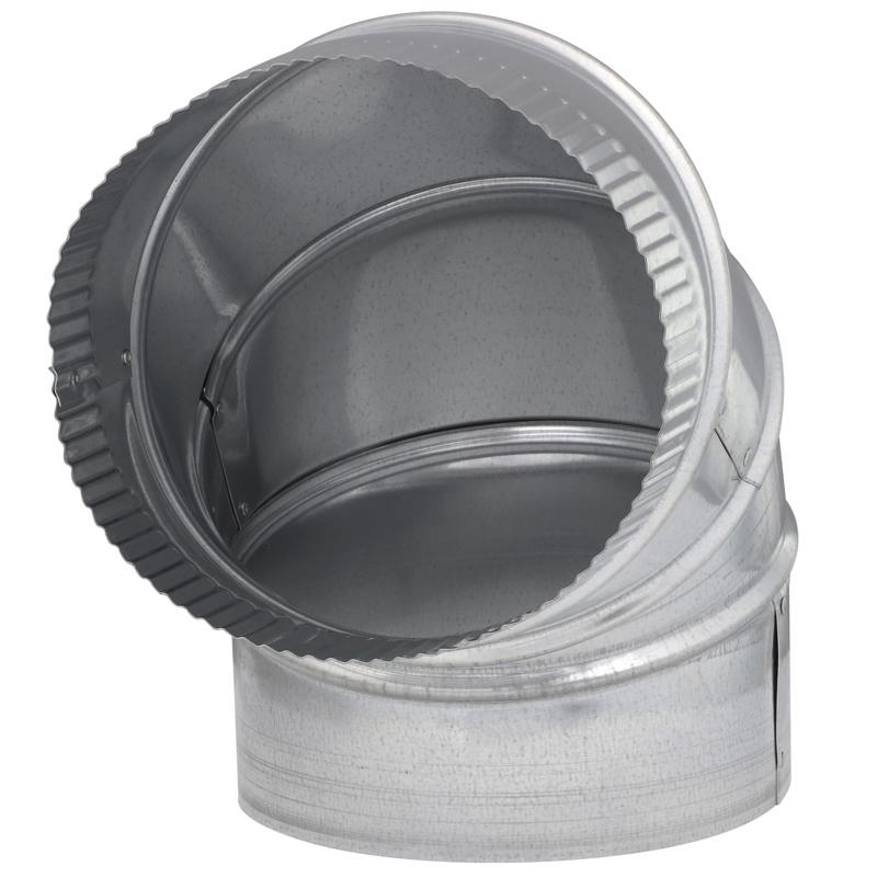 FURNACE PIPE 90D ELBW 7" - Pack of 8