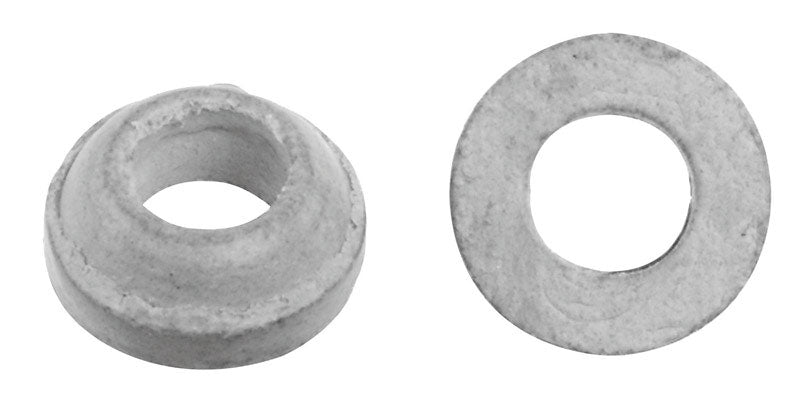 Set of five Emery Jensen packing bonnets #20 made of fiber for sealing and gasket applications, shown in the product image.