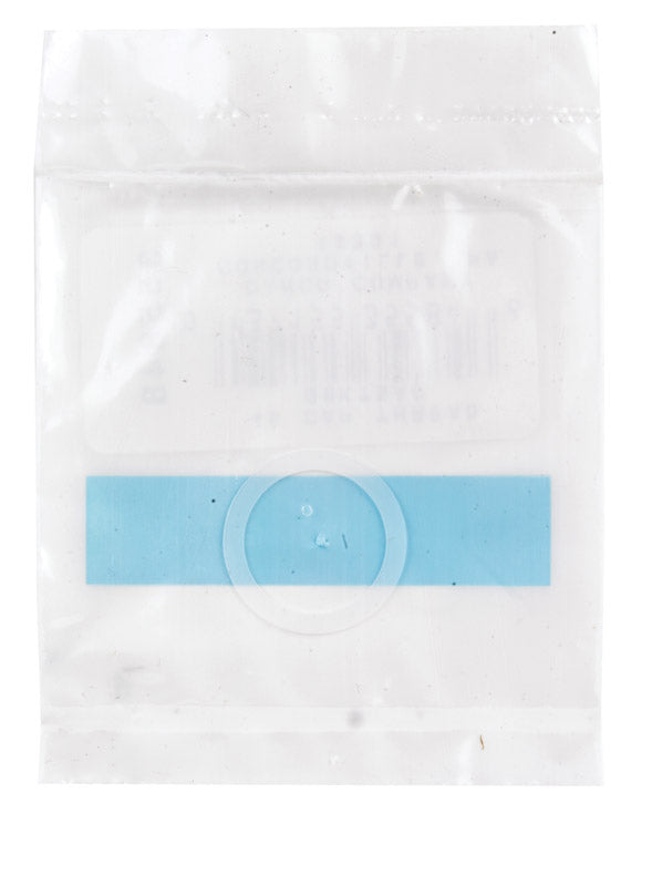 Pack of 5 Emery Jensen gasket cap thread #49 fiber packing gaskets for plumbing and sealing applications.