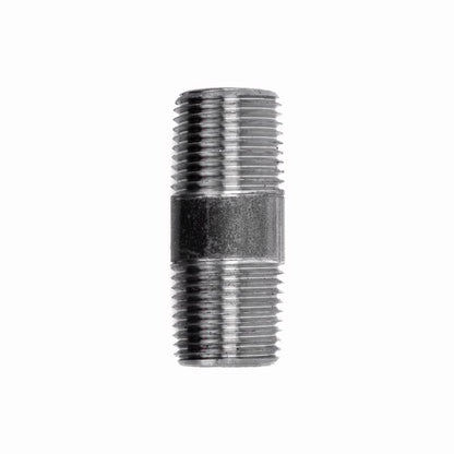 NIPPLE BLACK 1/4"X2" - Pack of 5