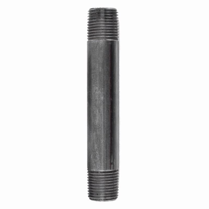 NIPPLE BLACK 1/4"X5" - Pack of 5