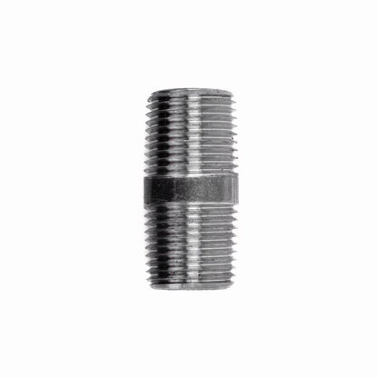 NIPPLE BLACK 3/8"X1.5" - Pack of 5