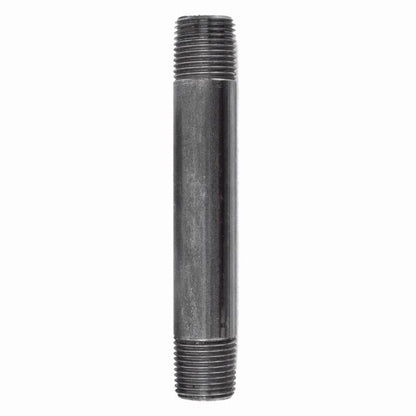 NIPPLE BLACK 3/8"X5" - Pack of 5