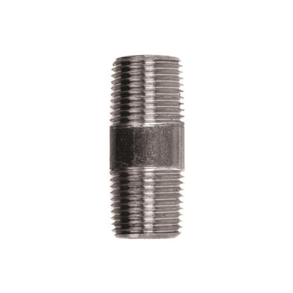NIPPLE BLACK 1/2"X2" - Pack of 5