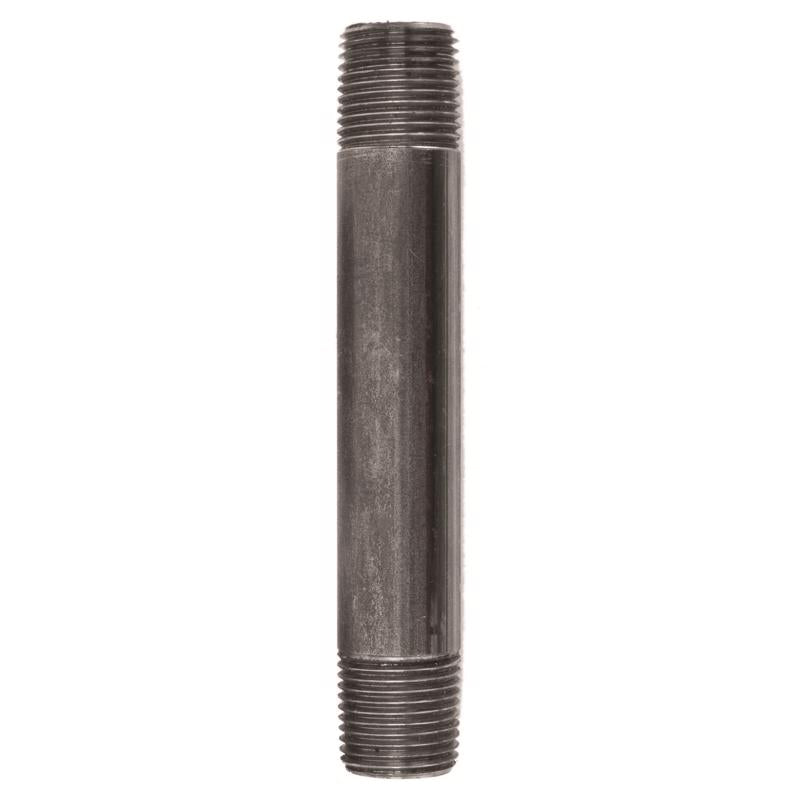 NIPPLE BLACK 1/2"X5" - Pack of 5