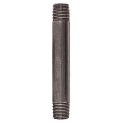 NIPPLE BLACK 1/2"X5.5" - Pack of 5
