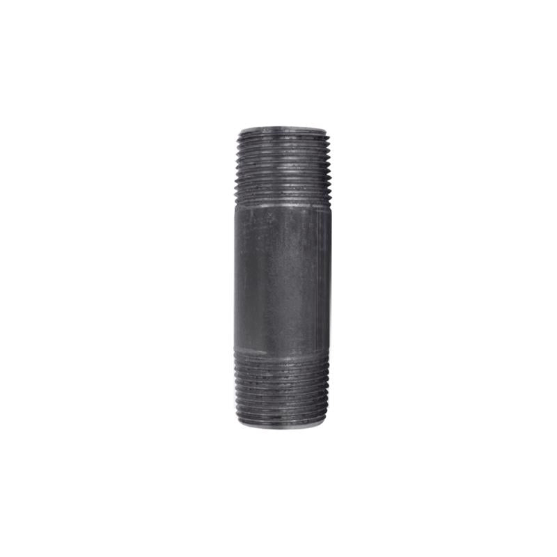 NIPPLE BLACK 3/4"X3.5" - Pack of 5