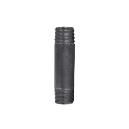NIPPLE BLACK 3/4"X4" - Pack of 5