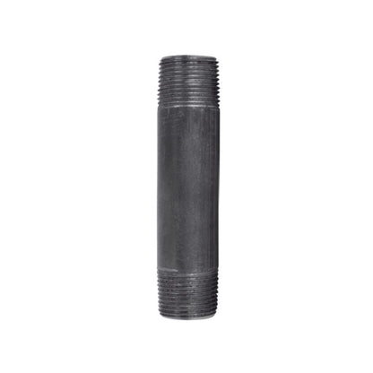 NIPPLE BLACK 3/4"X4.5" - Pack of 5