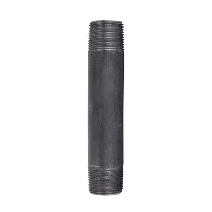 NIPPLE BLACK 3/4"X5" - Pack of 5