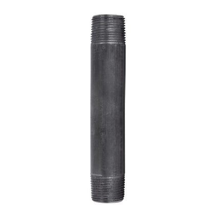 NIPPLE BLACK 3/4"X5.5" - Pack of 5