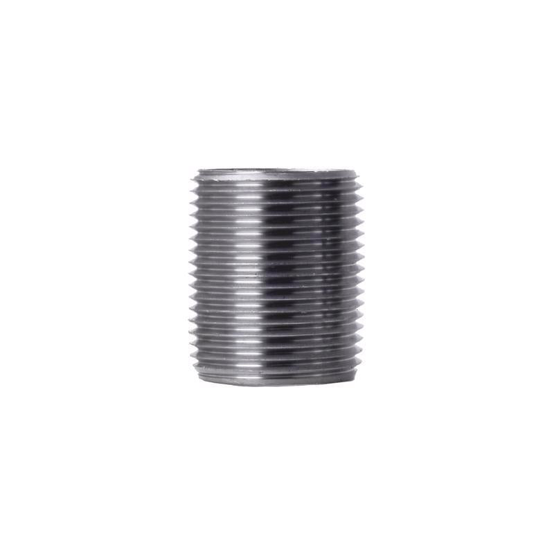 NIPPLE BLACK 1"XCLOSE - Pack of 5
