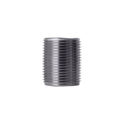 NIPPLE BLACK 1"XCLOSE - Pack of 5
