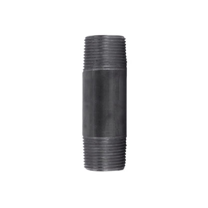 NIPPLE BLACK 1"X4" - Pack of 5