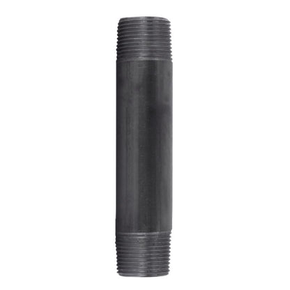 NIPPLE BLACK 1"X6" - Pack of 5