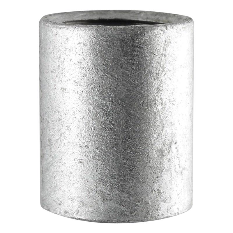 COUPL 1/4" GALV STL - Pack of 5